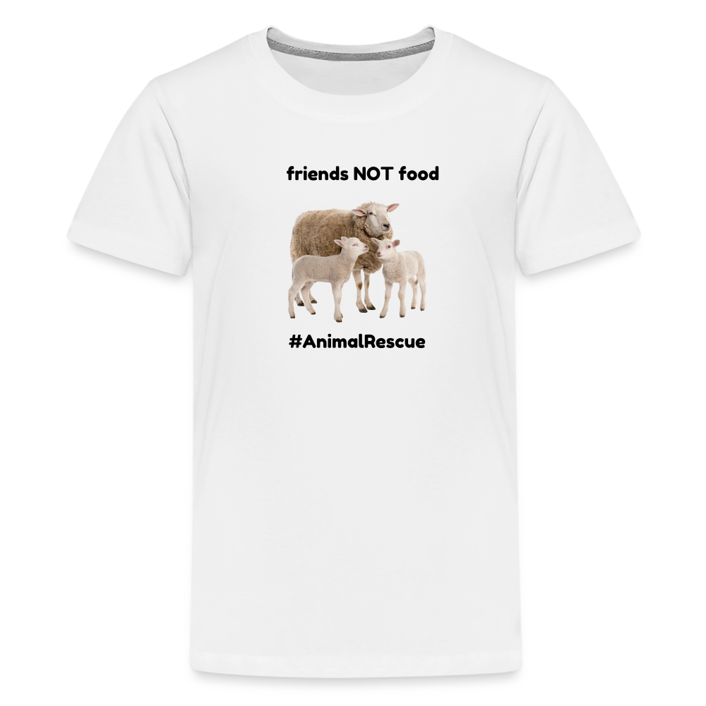 Sheep Friends  •  kids' Premium T-Shirt #AnimalRescue - white