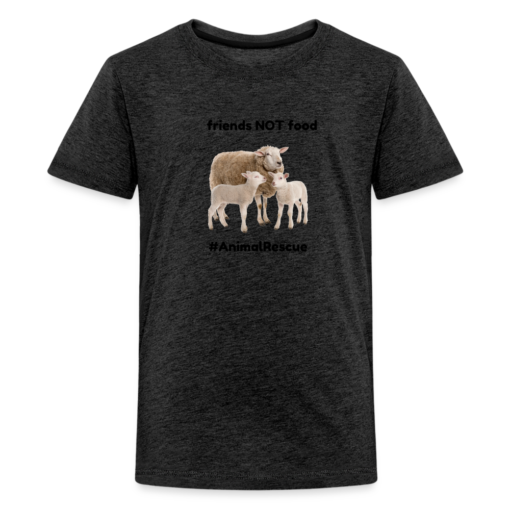 Sheep Friends  •  kids' Premium T-Shirt #AnimalRescue - charcoal grey