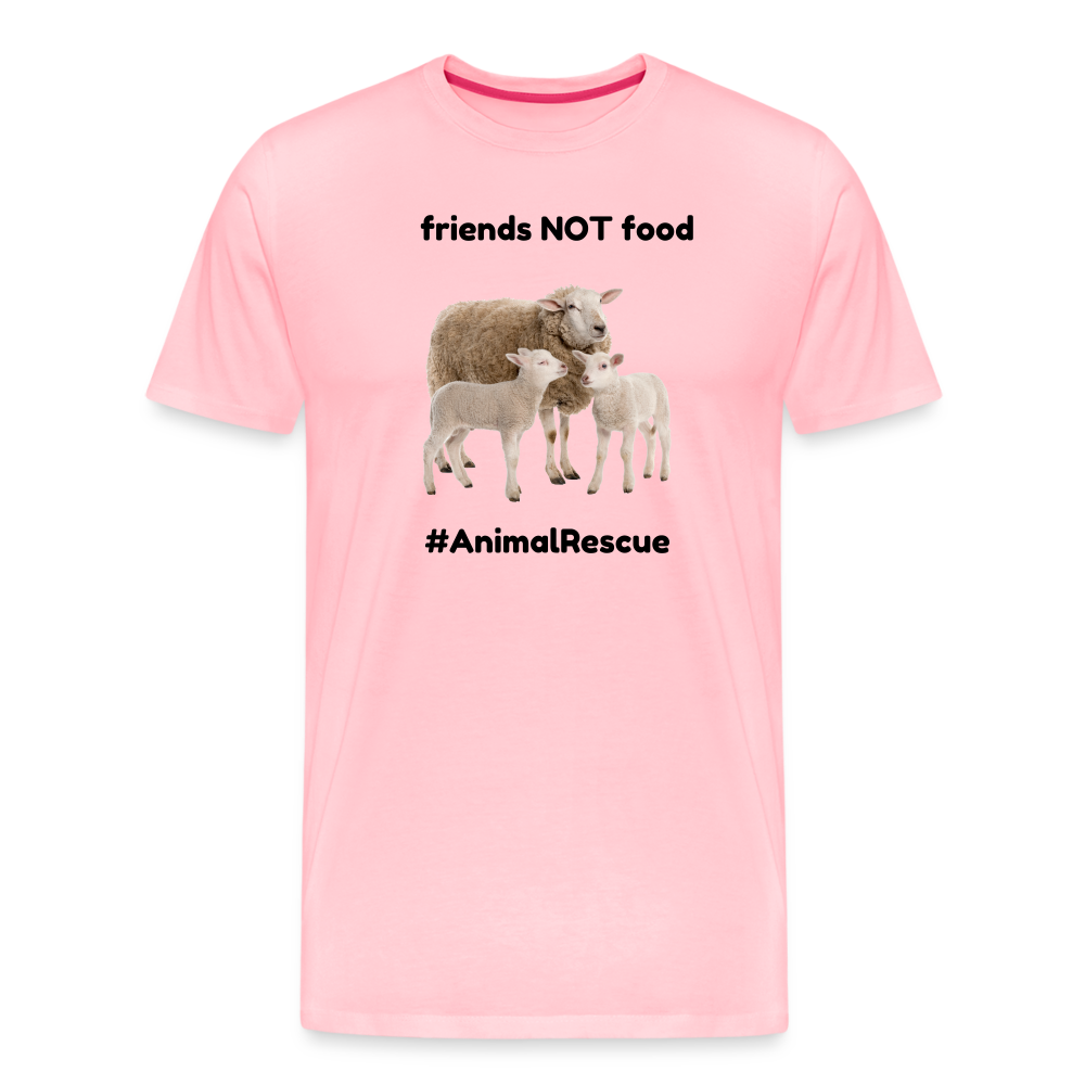 Sheep Friends  •  Premium T-Shirt #AnimalRescue - pink