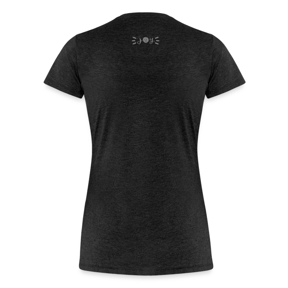 Cow Friend  •  Tailored T-Shirt #AnimalRescue - charcoal grey