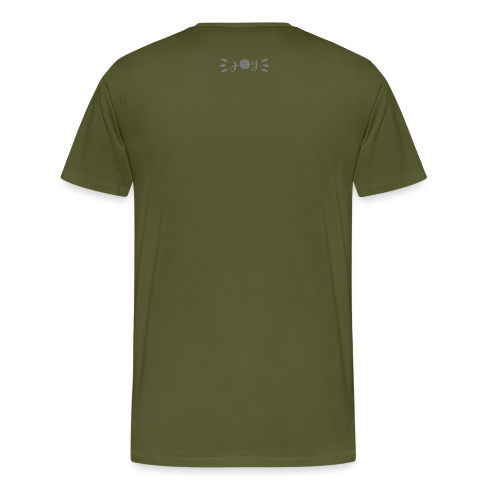 Cow Friend  •  Premium T-Shirt #AnimalRescue - olive green