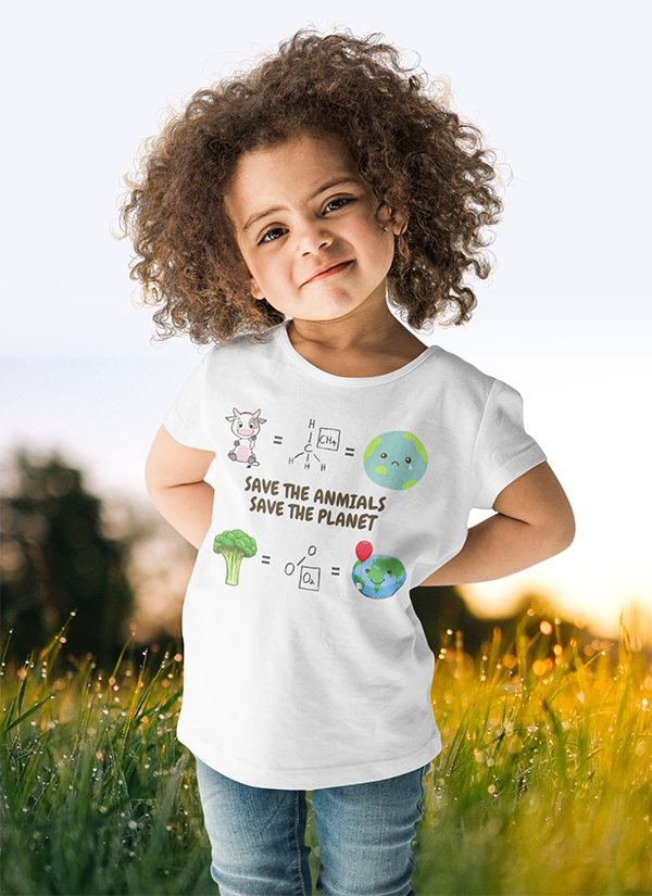 Don't Have a Cow Friend  •  Kid's Premium Organic T-Shirt #AnimalRescue