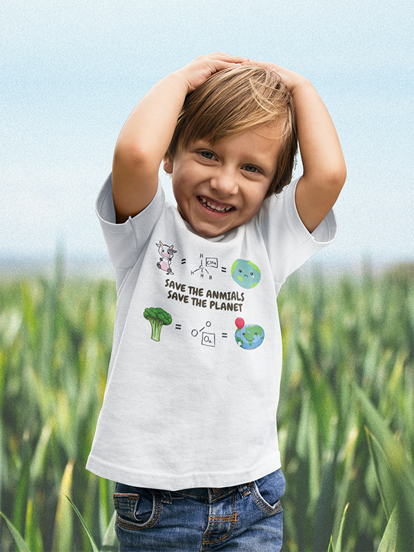 Don't Have a Cow Friend  •  Kid's Premium Organic T-Shirt #AnimalRescue