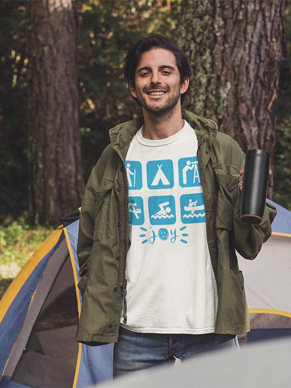 National Park Icons •  Organic T-Shirt #CAWildfireRelief