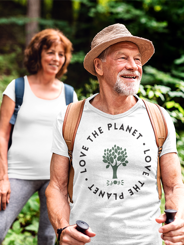 Plant Trees •  Organic T-Shirt #CAWildfireRelief