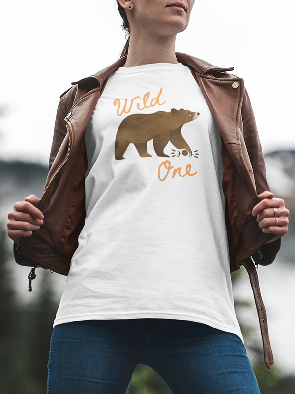 Wild One •  Organic T-Shirt #CAWildfireRelief