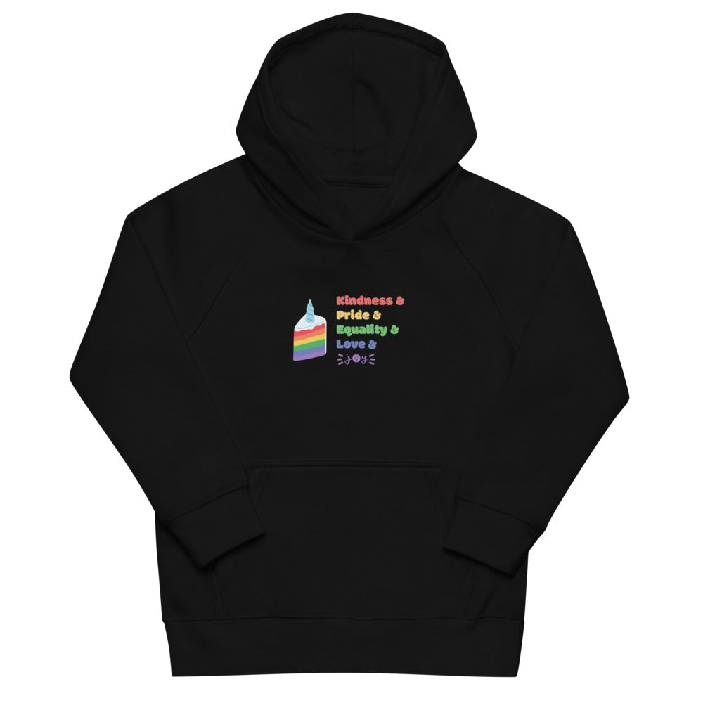 Cake kids eco hoodie #LGBTQRights