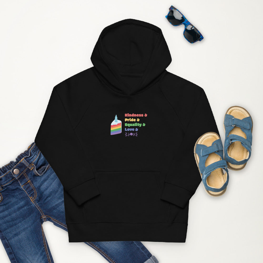 Cake kids eco hoodie #LGBTQRights