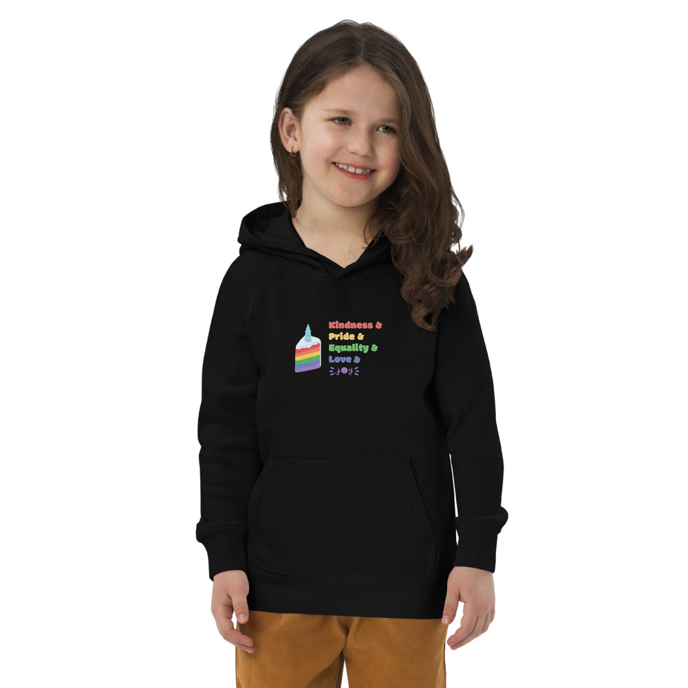 Cake kids eco hoodie #LGBTQRights