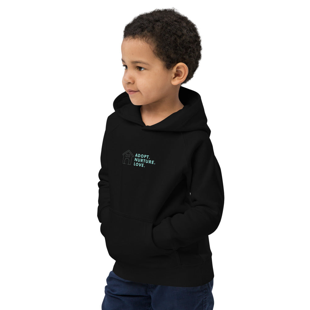 Dog house kids eco hoodie #AnimalRescue