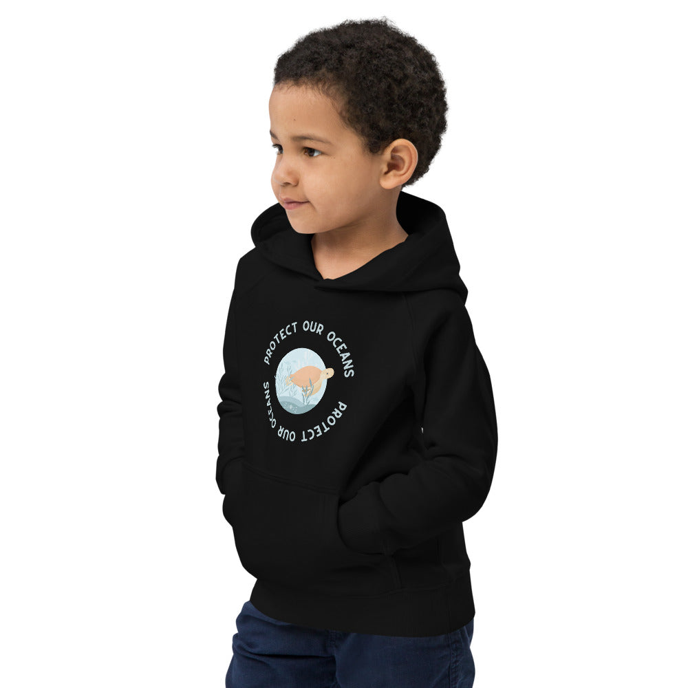 Sea turtle kids eco hoodie #OceanConservancy