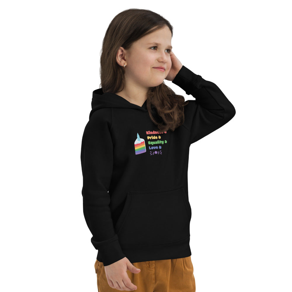 Cake kids eco hoodie #LGBTQRights