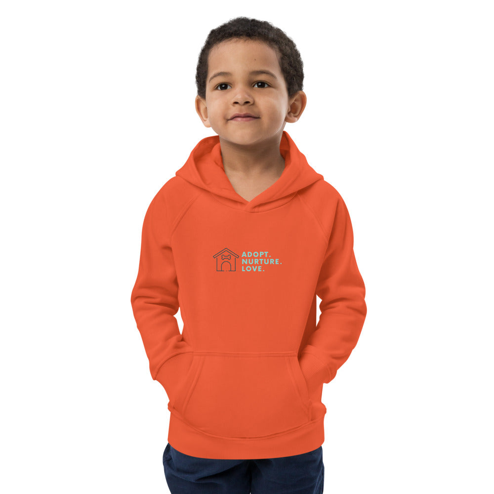 Dog house kids eco hoodie #AnimalRescue