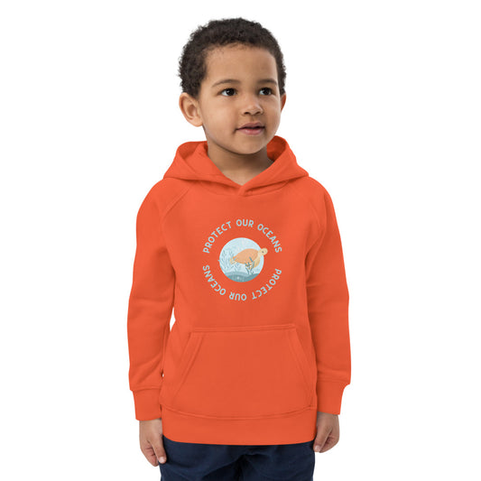 Sea turtle kids eco hoodie #OceanConservancy
