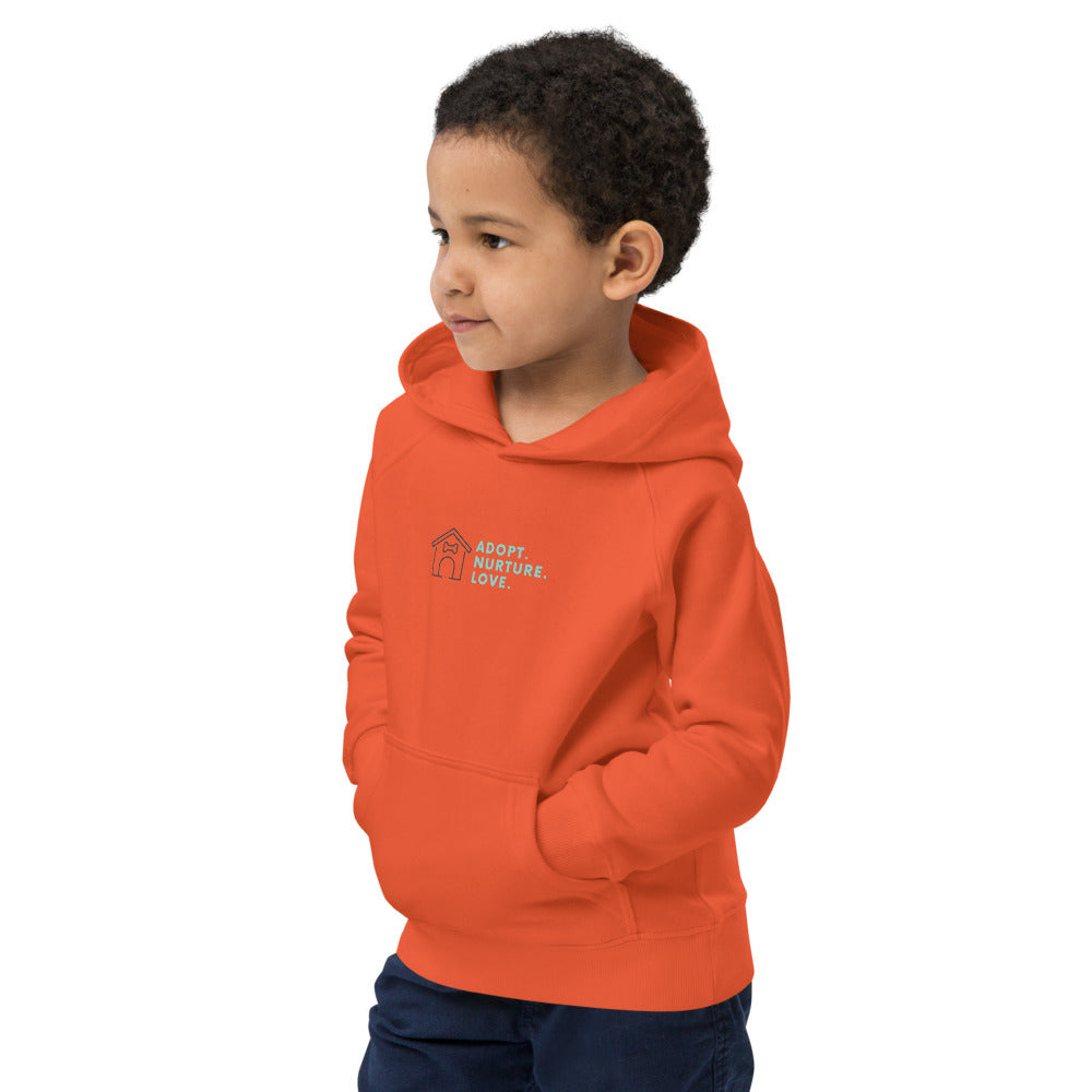 Dog house kids eco hoodie #AnimalRescue