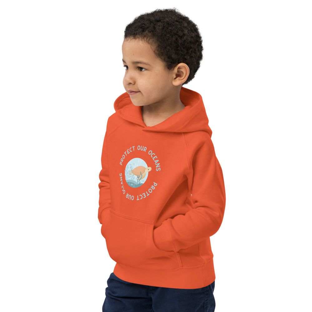 Sea turtle kids eco hoodie #OceanConservancy