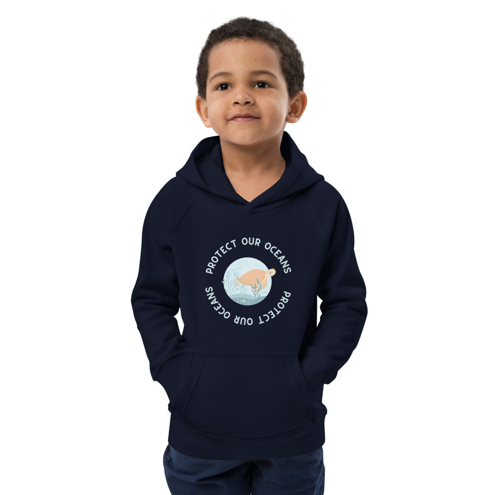 Sea turtle kids eco hoodie #OceanConservancy