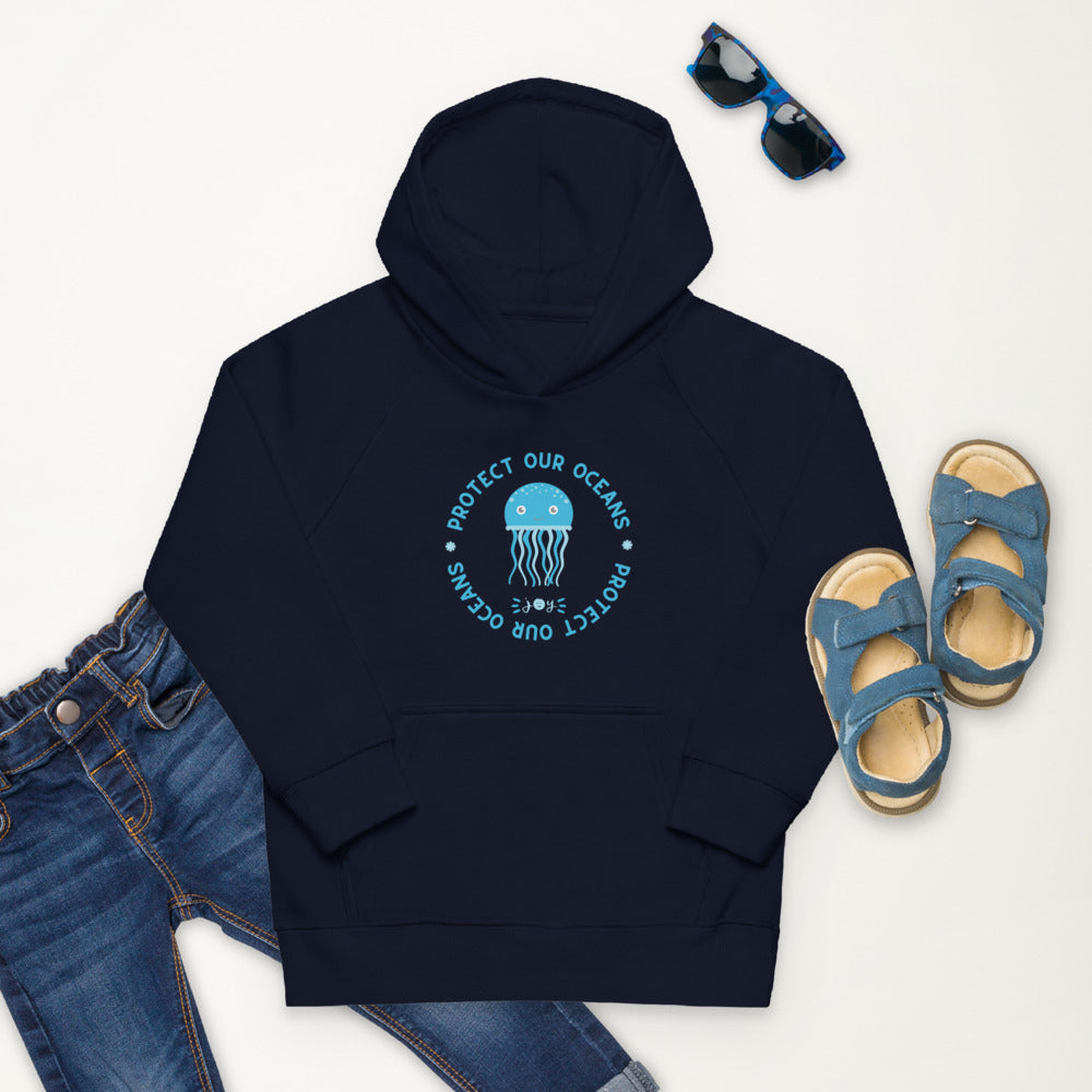 Octopus kids eco hoodie #OceanConservancy