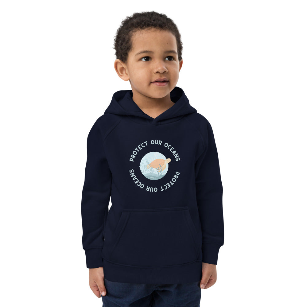 Sea turtle kids eco hoodie #OceanConservancy