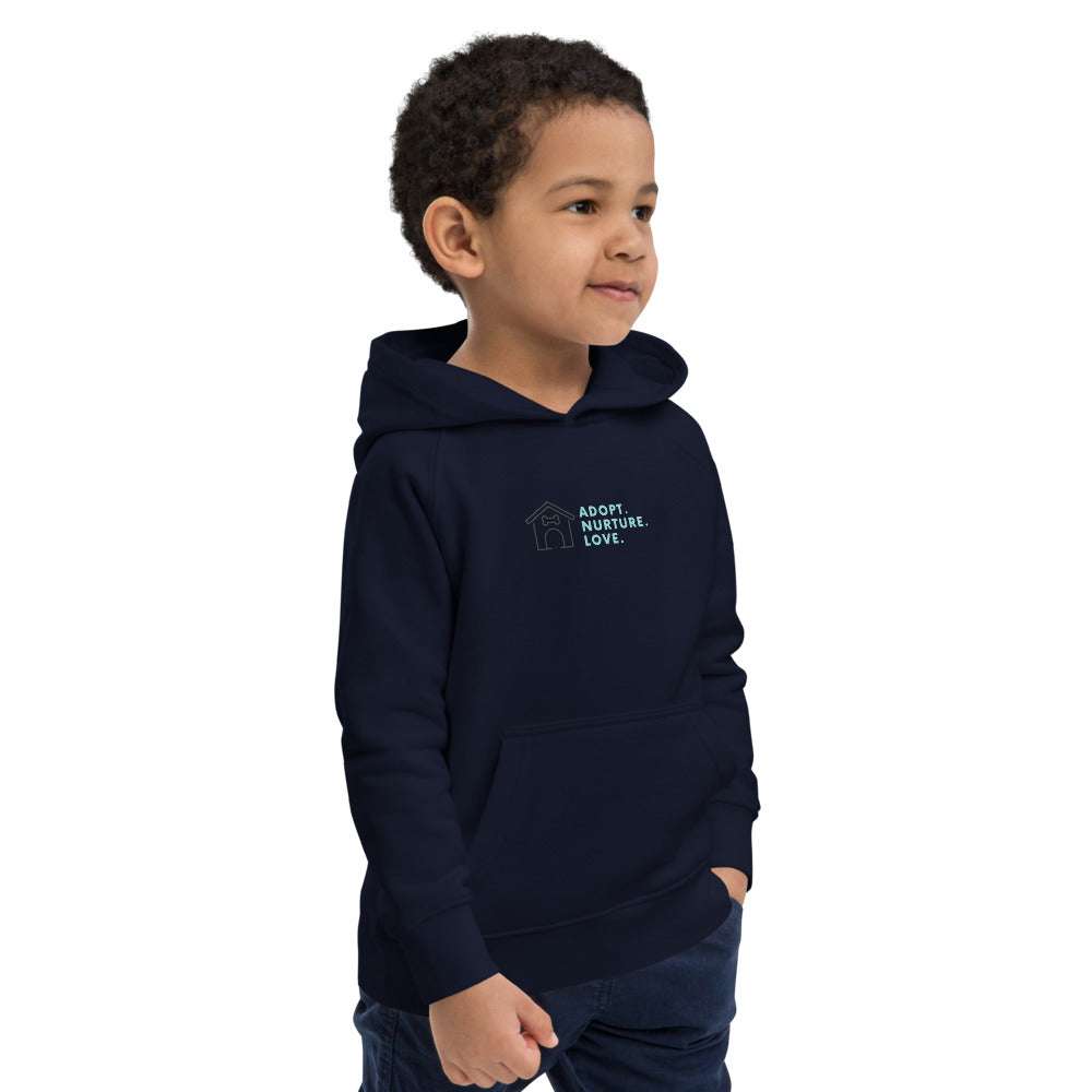 Dog house kids eco hoodie #AnimalRescue