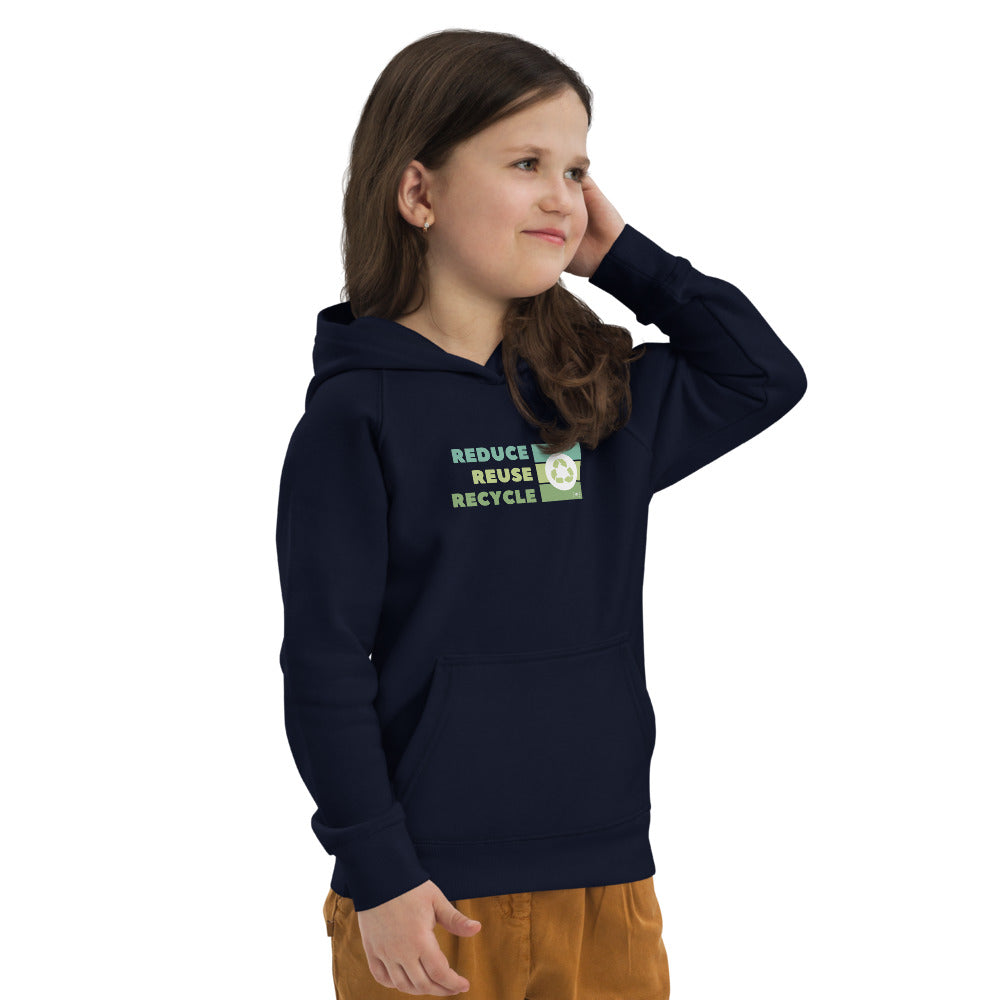 Recycle kids eco hoodie #OceanConservancy