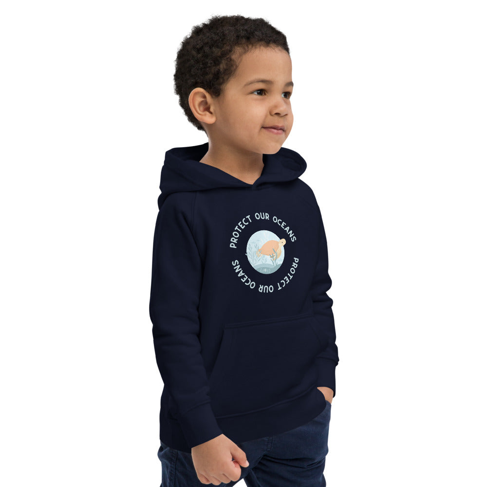 Sea turtle kids eco hoodie #OceanConservancy