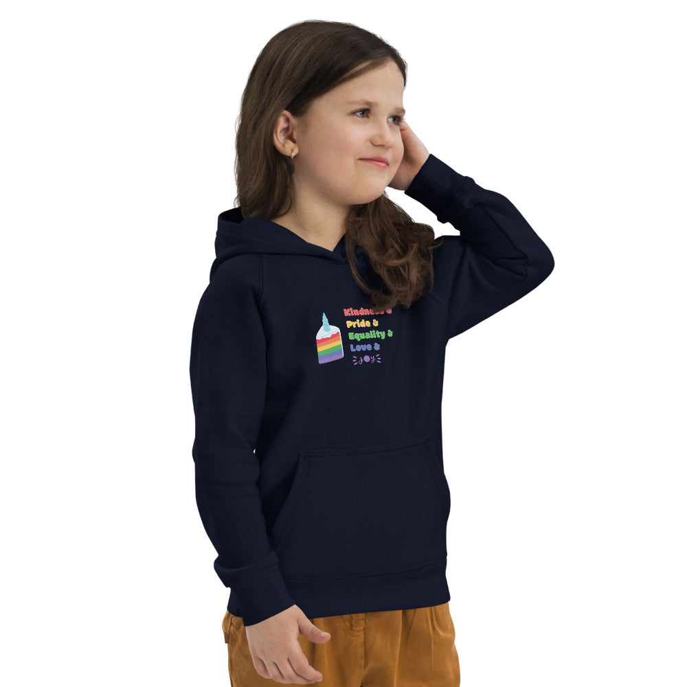 Cake kids eco hoodie #LGBTQRights