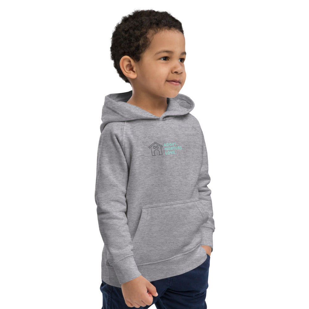 Dog house kids eco hoodie #AnimalRescue