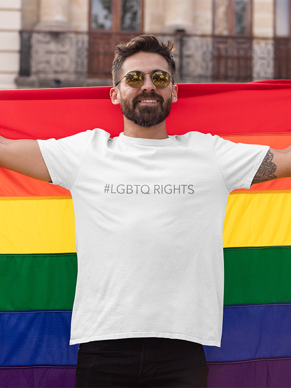 LGBTQRights •  Organic T-Shirt #LGBTQRights