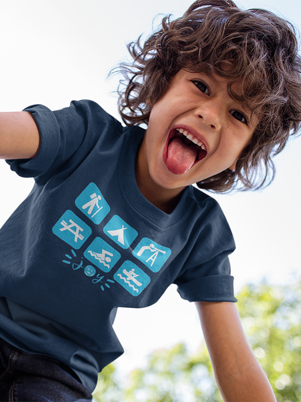 National Park Icons •  Kid's Organic T-Shirt #CAWildfireRelief