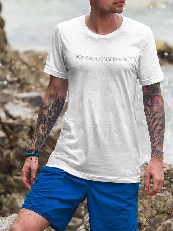 OceanConservancy •  Organic T-Shirt #OceanConservancy