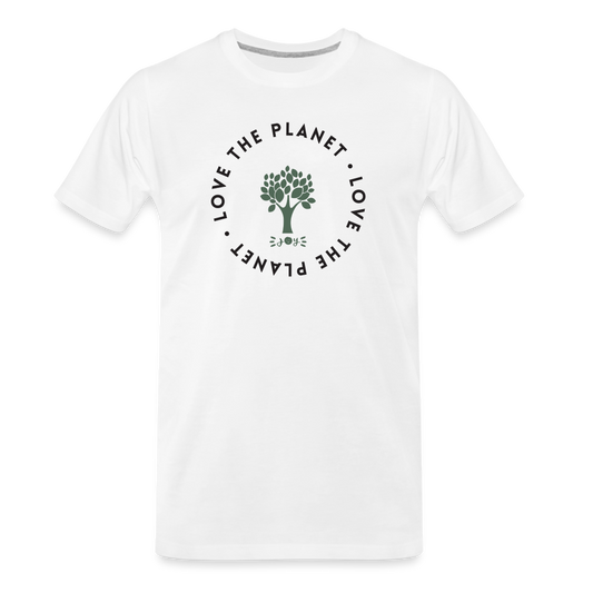 Plant Trees •  Organic T-Shirt #CAWildfireRelief - white