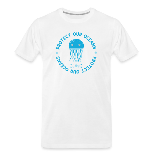 Octopus •  Organic T-Shirt #OceanConservancy - white