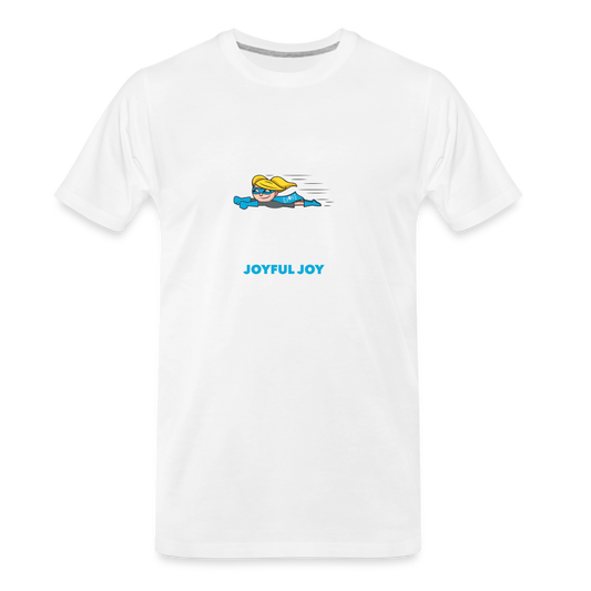 Joyful Joy •  Organic T-Shirt #JOY - white