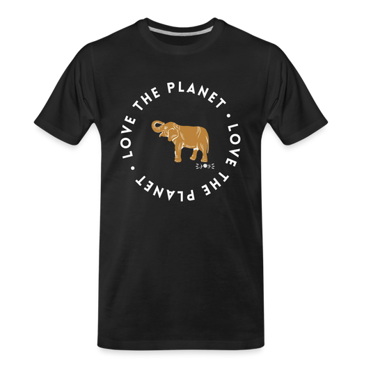 Elephant •  Organic T-Shirt #AnimalRescue - black