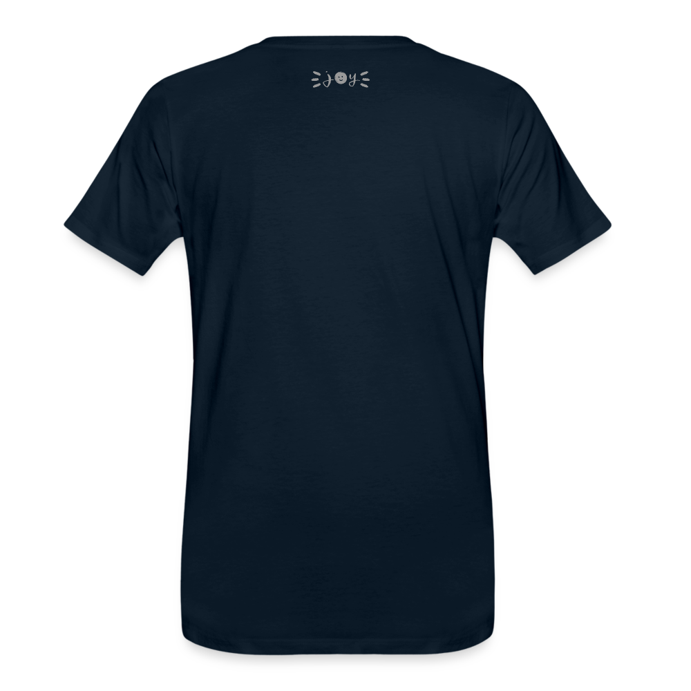 #AnimalRescue •  Organic T-Shirt #AnimalRescue - deep navy