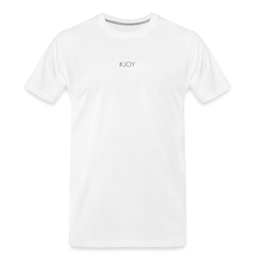 JOY •  Organic T-Shirt #JOY - white