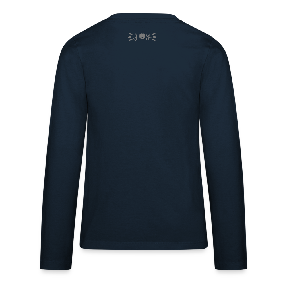 Sea Turtle •  kids' Premium Long Sleeve T-Shirt #OceanConservancy - deep navy