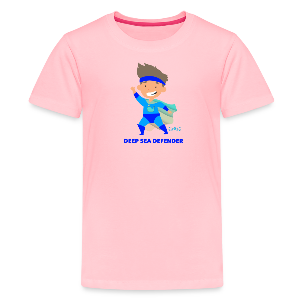 Deep Sea Defender •  Kids T-Shirt -S1 #OceanConservancy - pink