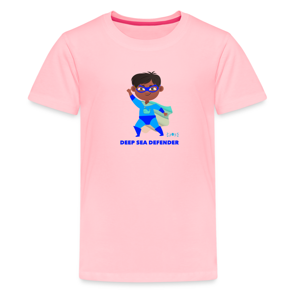 Deep Sea Defender •  Kids T-Shirt -S2 #OceanConservancy - pink