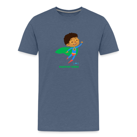Habitat Hero •  Kids Premium T-Shirt -S1 #CAWildfireRelief - heather blue