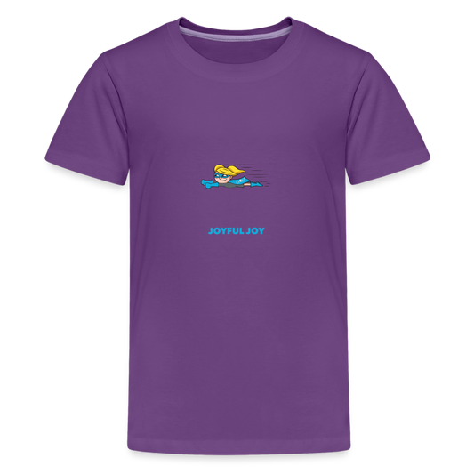 Joyful Joy •  Kids Premium T-Shirt -S1 #JOY - purple