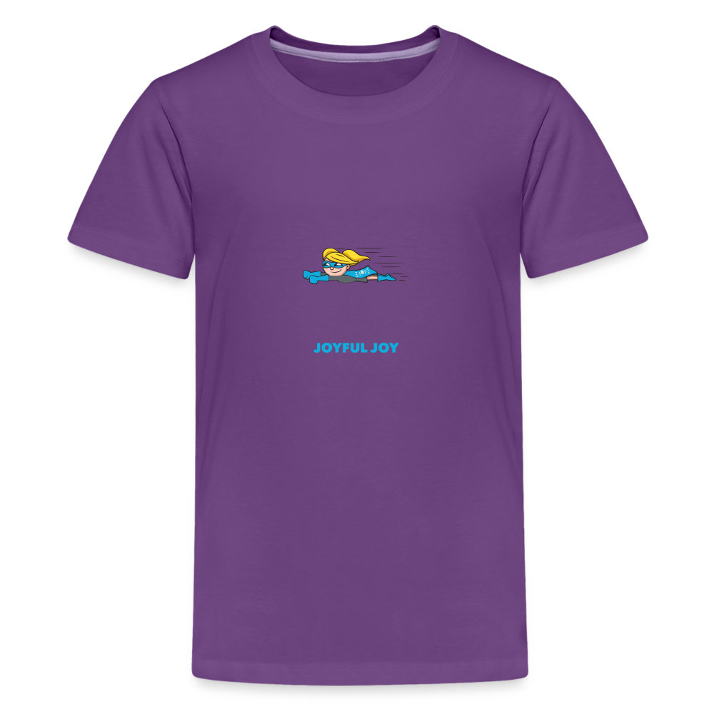 Joyful Joy •  Kids Premium T-Shirt -S1 #JOY - purple