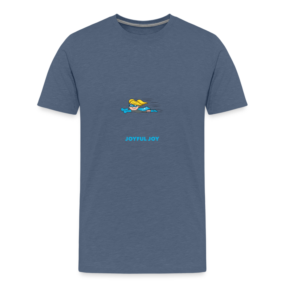 Joyful Joy •  Kids Premium T-Shirt -S1 #JOY - heather blue