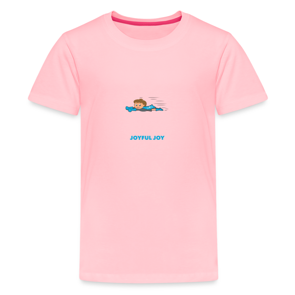 Joyful Joey •  Kids Premium T-Shirt -S2 #JOY - pink