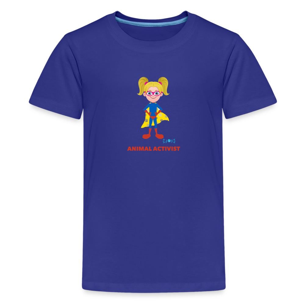 Animal Activist •  Kids Premium T-Shirt -S2 #AnimalRescue - royal blue