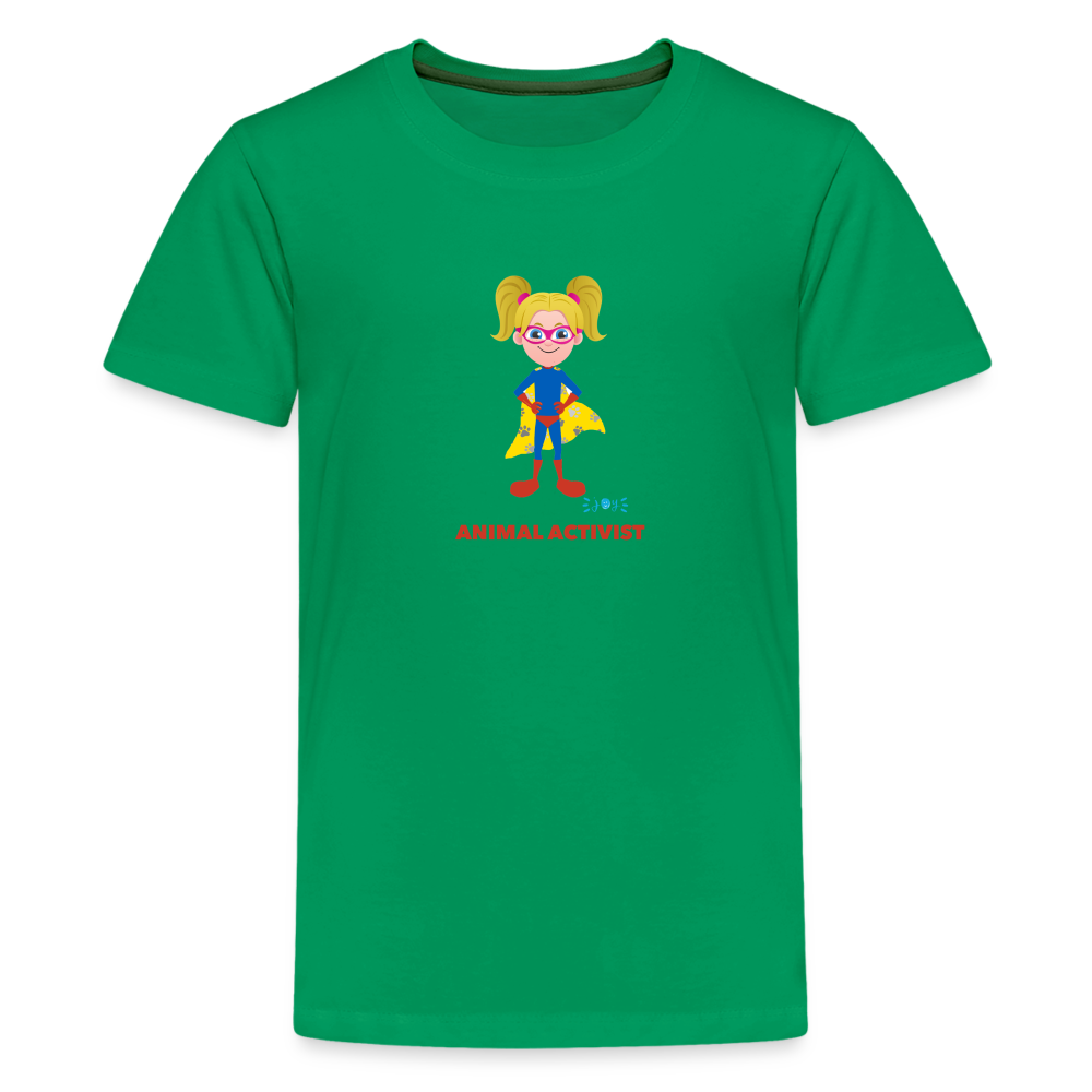 Animal Activist •  Kids Premium T-Shirt -S2 #AnimalRescue - kelly green