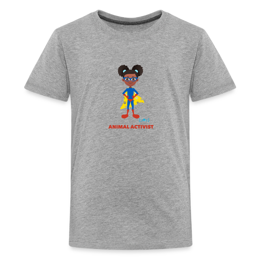 Animal Activist •  Kids Premium T-Shirt -S1 #AnimalRescue - heather gray