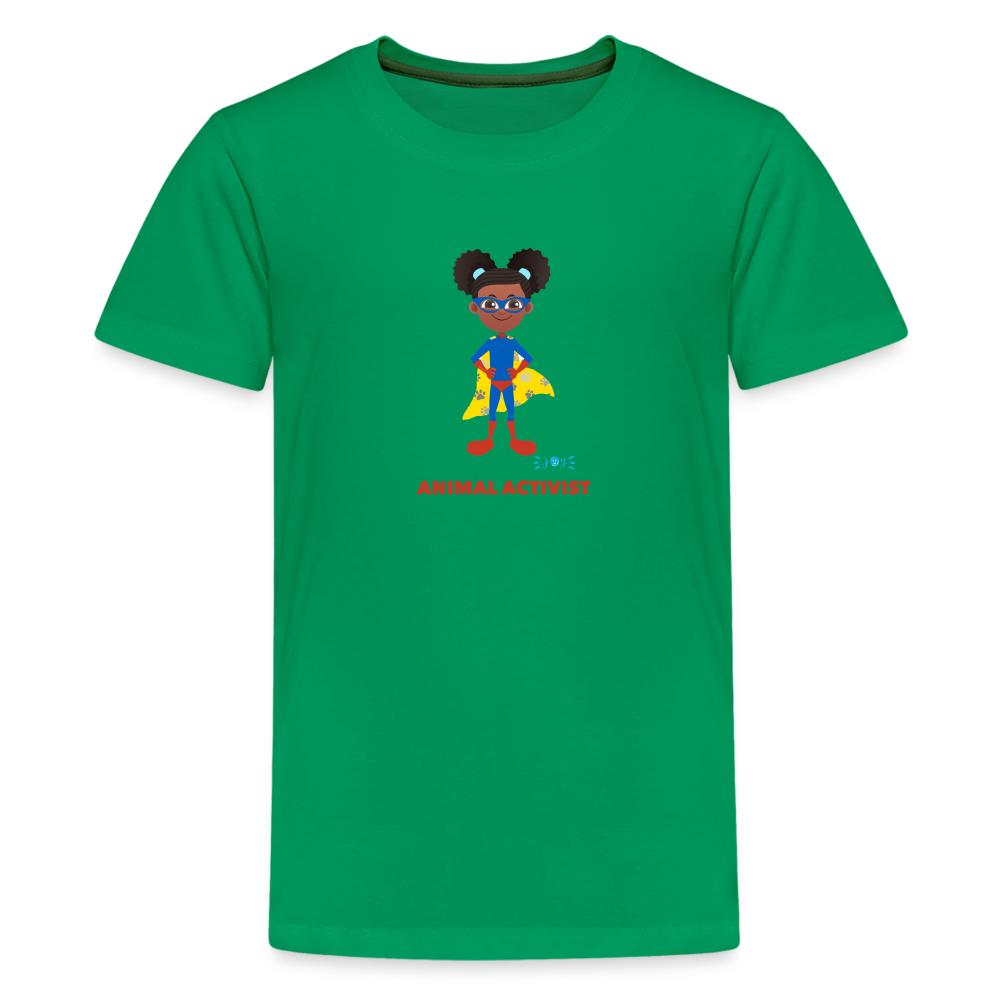 Animal Activist •  Kids Premium T-Shirt -S1 #AnimalRescue - kelly green