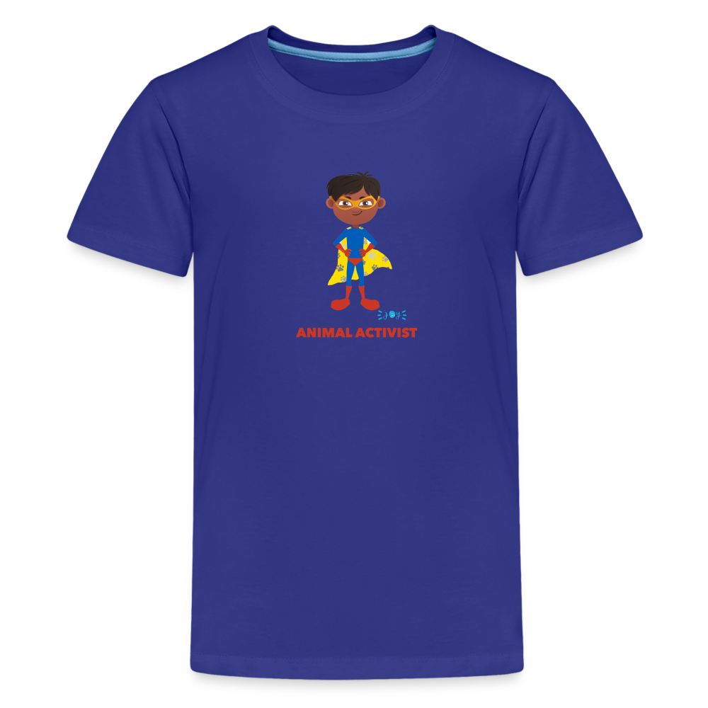 Animal Activist •  Kids Premium T-Shirt -S3 #AnimalRescue - royal blue